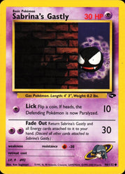 CGC 8.5 Sabrina's Gastly #96 (96/132) [Gym Challenge 1st Edition]