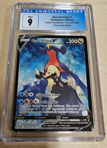 CGC 9 Garchomp V (TG23/TG30) [Sword and Shield Astral Radiance]