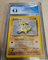 CGC 9.5 Sandshrew (91/110) [Legendary Collection]