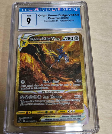 CGC 9 Origin Forme Dialga VSTAR (GG68/GG70) [Sword & Shield: Crown Zenith]