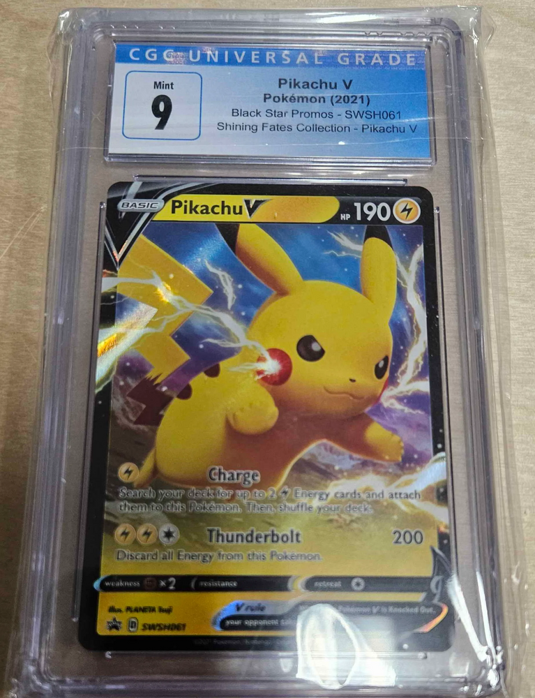 CGC 9 Pikachu V (SWSH061) [Sword & Shield: Black Star Promo]