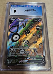 CGC 9 Unown (177/195) [Sword & Shield: Silver Tempest]