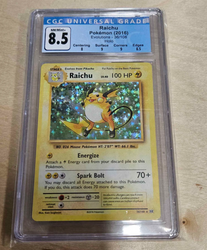 CGC 8.5 Raichu [Holo] (36/108) [Pokémon Evolutions]