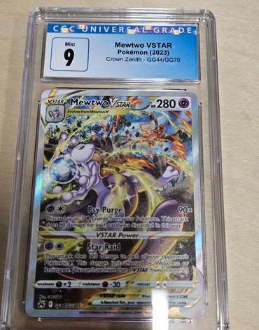 CGC 9 Mewtwo VSTAR (GG44/GG70) [Sword & Shield: Crown Zenith]