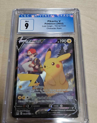 CGC 9 Pikachu V (TG16/TG30) [Sword & Shield: Lost Origin]