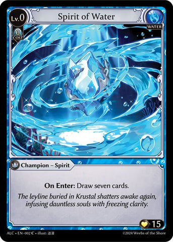 Spirit of Water (2) [Alchemical Revolution]