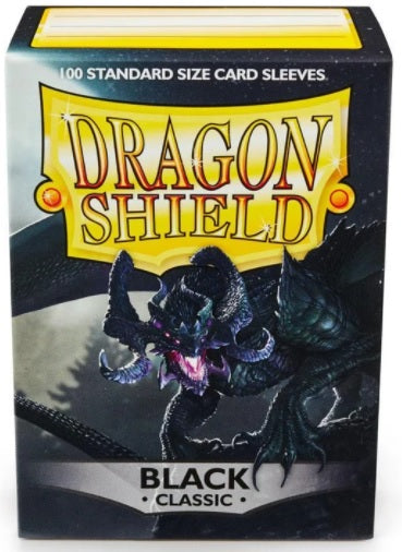 DRAGON SHIELD SLEEVES BLACK 100CT