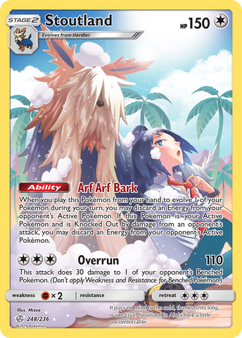 Stoutland (248/236) [Sun & Moon: Cosmic Eclipse]