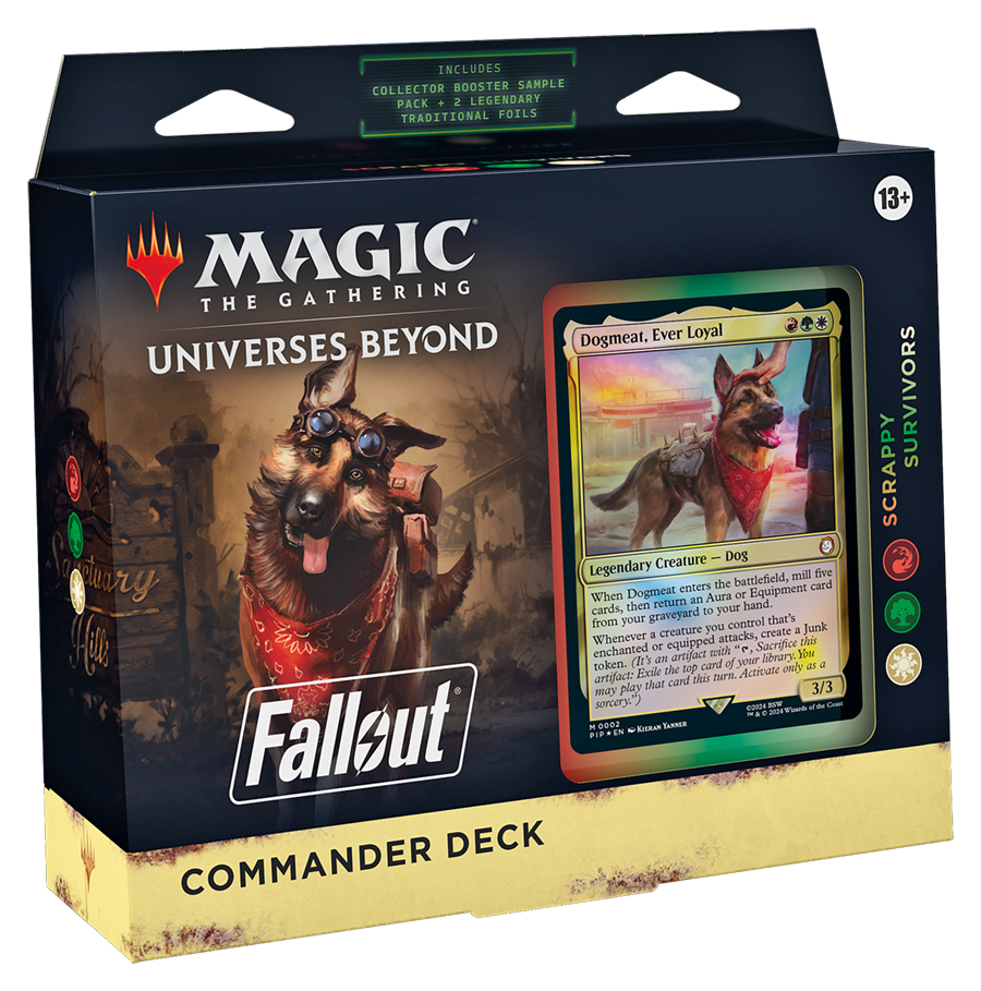 MTG FALLOUT COMMANDER DECK (SCRAPPY SURVIVORS)