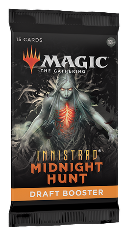 Magic the Gathering Midnight Hunt Draft Booster