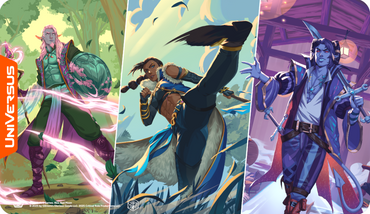 CRITICAL ROLE HEROES OF EXANDRIA PLAYMAT CADUCEUS, BEAUREGARD, MOLLYMAUK