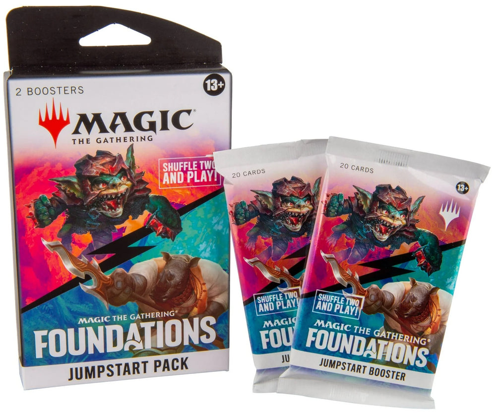 MTG FOUNDATIONS JUMPSTART 2 PACK BOOSTER