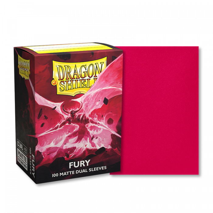 Dragon Shield Matte Sleeves 100ct Dual Matte Fury